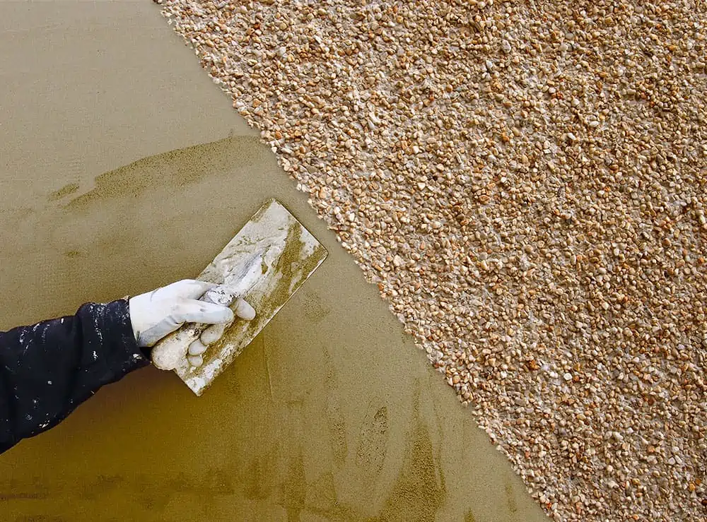 New Pebble Dash Rendering Ewell