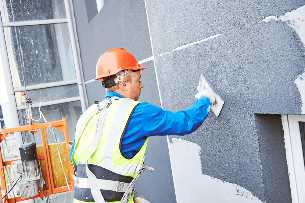 Pebble dash removal and external rendering service
